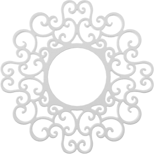 Ekena Millwork Reims Architectural Grade PVC Pierced Ceiling Medallion, 34"OD x 13"ID x 1"P CMPP34RE - main